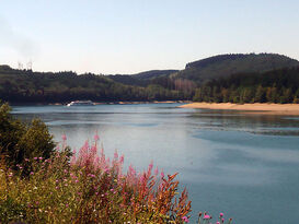 Der Biggesee (Bild: siepmannH / pixelio.de)